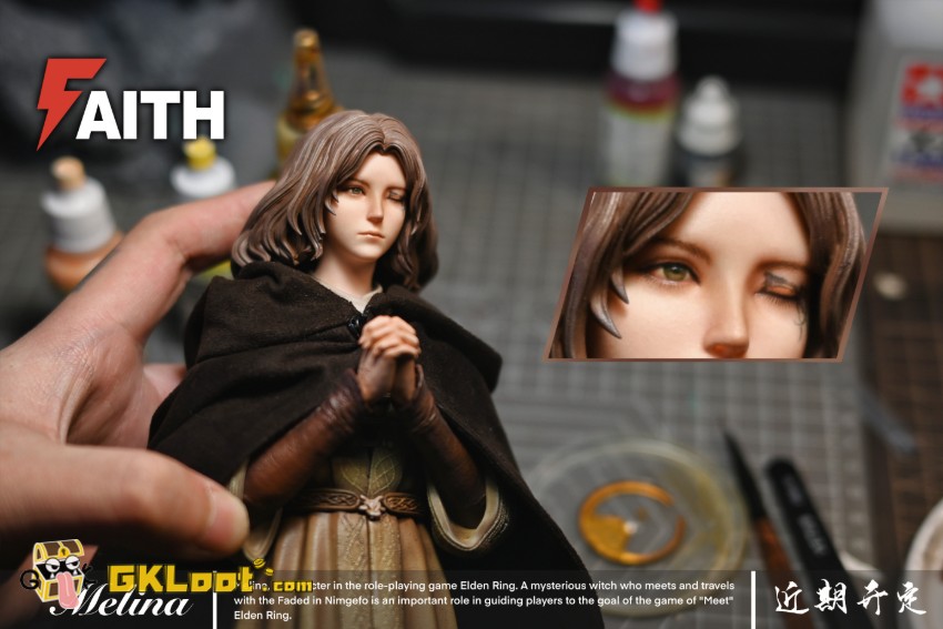Faith Studio 1/6 Elden Ring Melina Statue - View 5 Faith Studio 1/6 Elden Ring Melina Statue - View 5