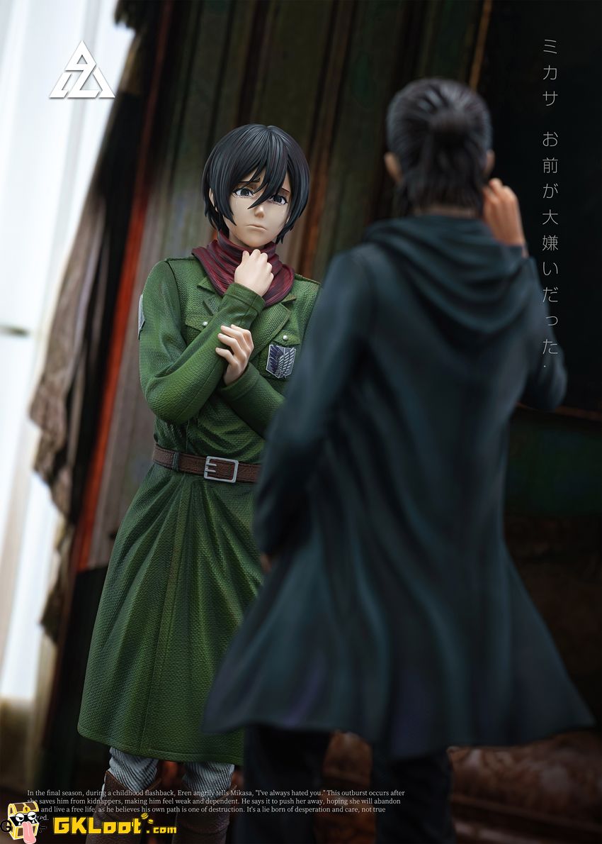 AZ Studio Attack On Titan Mikasa Ackerman Statue - View 8 AZ Studio Attack On Titan Mikasa Ackerman Statue - View 8