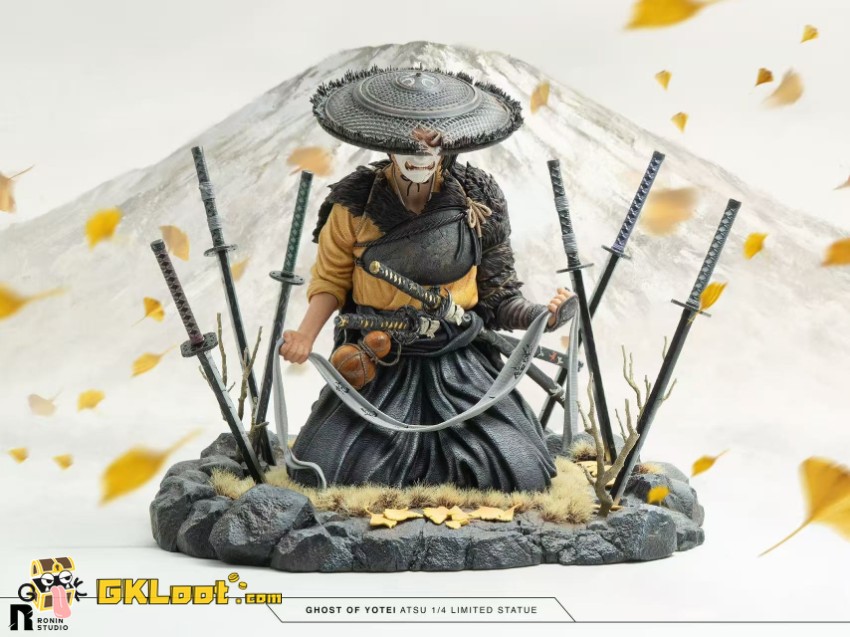 Ronin Studio 1/4 Ghost of Yotei Atsu Statue - View 7 Ronin Studio 1/4 Ghost of Yotei Atsu Statue - View 7