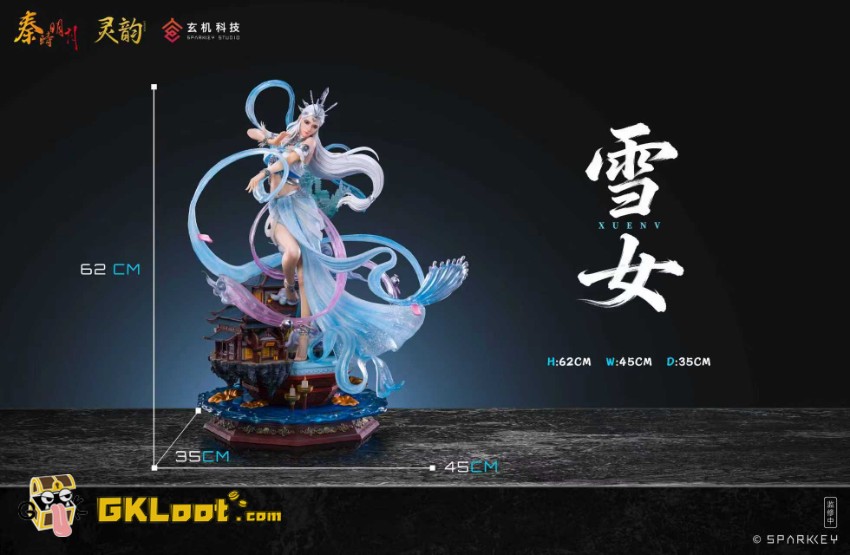 LingYun Studio 1/4 The Legend of Qin Licensed Xuenu Statue - View 11 LingYun Studio 1/4 The Legend of Qin Licensed Xuenu Statue - View 11