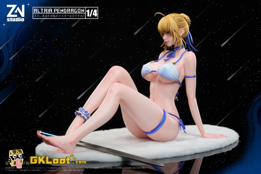 ZN Studio 1/4 Fate/Stay Night Saber Artoria Pendragon Statue - View 2 ZN Studio 1/4 Fate/Stay Night Saber Artoria Pendragon Statue - View 2