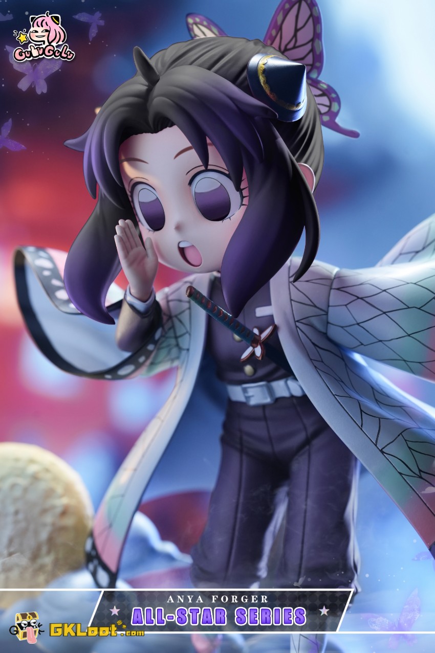 Gulugulu Studio Spy × Family Anya Forger Cosplay Kochou Shinobu Statue - View 4 Gulugulu Studio Spy × Family Anya Forger Cosplay Kochou Shinobu Statue - View 4