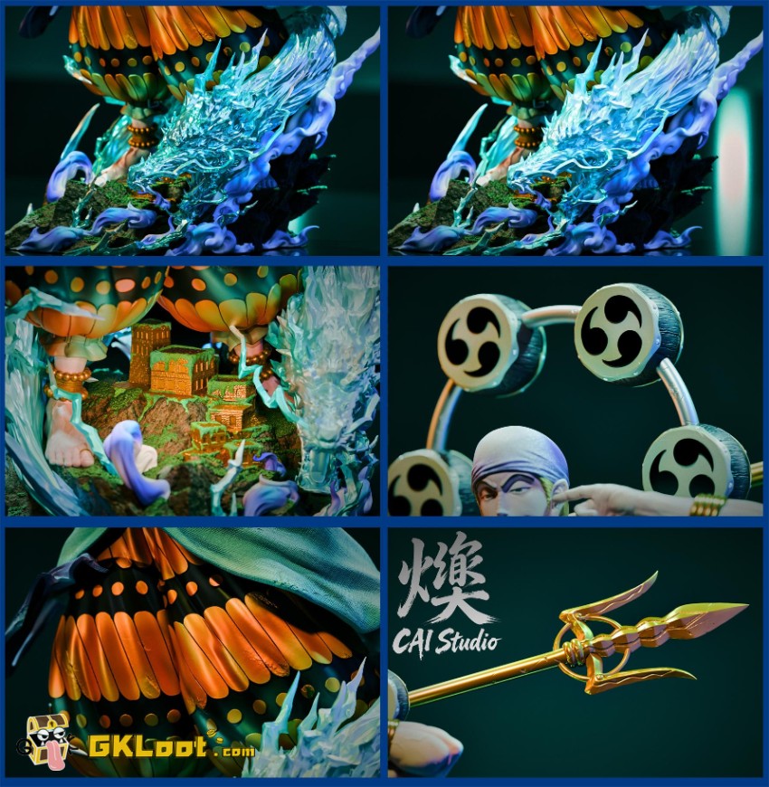 Cai Studio One Piece Enel Statue - View 3 Cai Studio One Piece Enel Statue - View 3