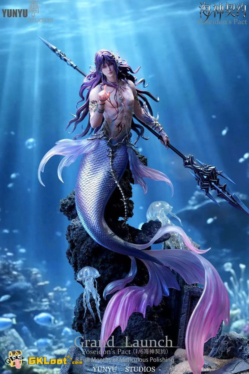 Yunyu Studio 1/6 Love and Deepspace Rafayel Statue - View 28 Yunyu Studio 1/6 Love and Deepspace Rafayel Statue - View 28