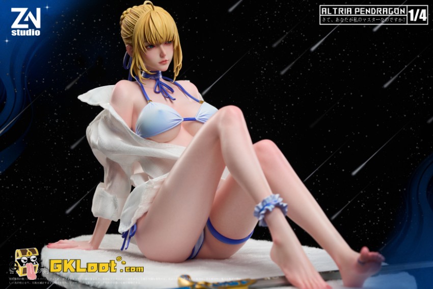 ZN Studio 1/4 Fate/Stay Night Saber Artoria Pendragon Statue - View 4 ZN Studio 1/4 Fate/Stay Night Saber Artoria Pendragon Statue - View 4