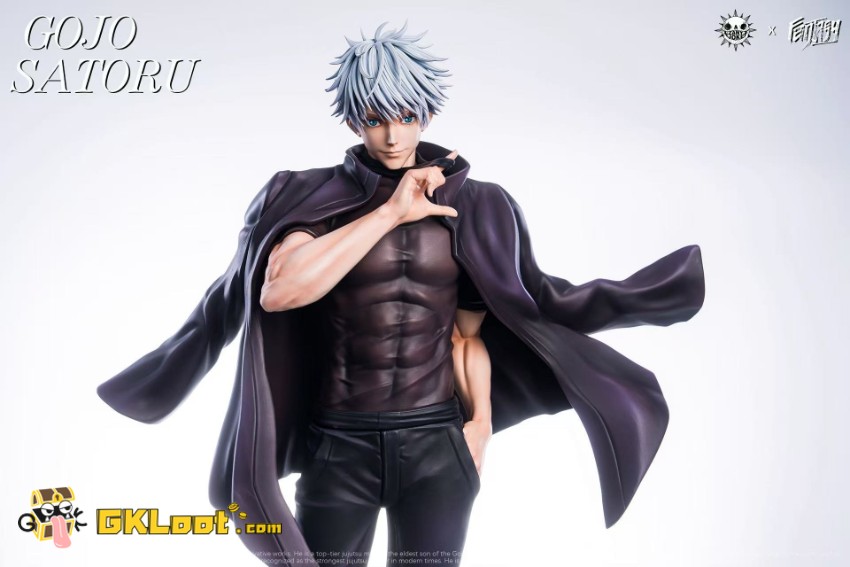 ZanyJoke & FANTASY Studio Jujutsu Kaisen Satoru Gojo Statue w/ LED - View 6 ZanyJoke & FANTASY Studio Jujutsu Kaisen Satoru Gojo Statue w/ LED - View 6