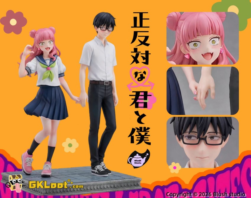 Blush Studio 1/6 You and I Are Polar Opposites Miyu Suzuki & Yuusuke Tani Statue - View 6 Blush Studio 1/6 You and I Are Polar Opposites Miyu Suzuki & Yuusuke Tani Statue - View 6
