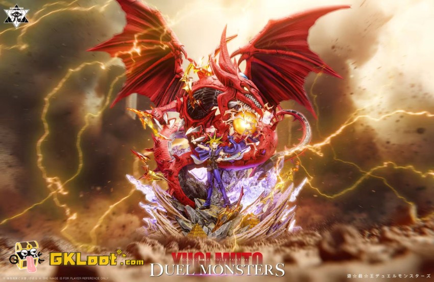 Deadman Studio Yu-Gi-Oh! Slifer the Sky Dragon Statue w/ LED - View 12 Deadman Studio Yu-Gi-Oh! Slifer the Sky Dragon Statue w/ LED - View 12