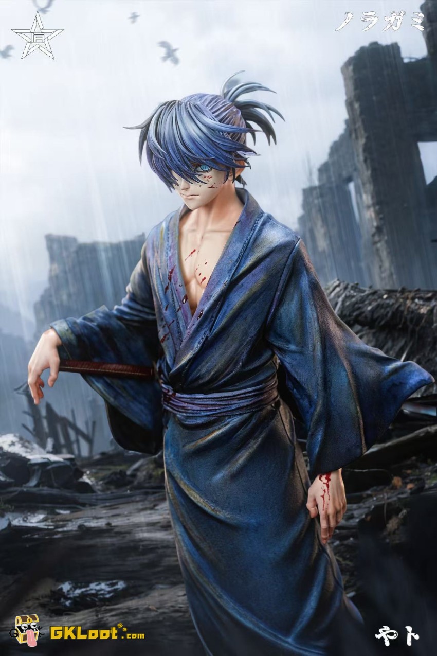 JiangXing Studio 1/6 Noragami Yato Statue w/ LED - View 2 JiangXing Studio 1/6 Noragami Yato Statue w/ LED - View 2