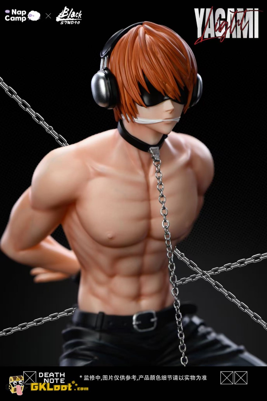 Black & Nap Camp Studio Death Note Light Yagami Statue - View 3 Black & Nap Camp Studio Death Note Light Yagami Statue - View 3
