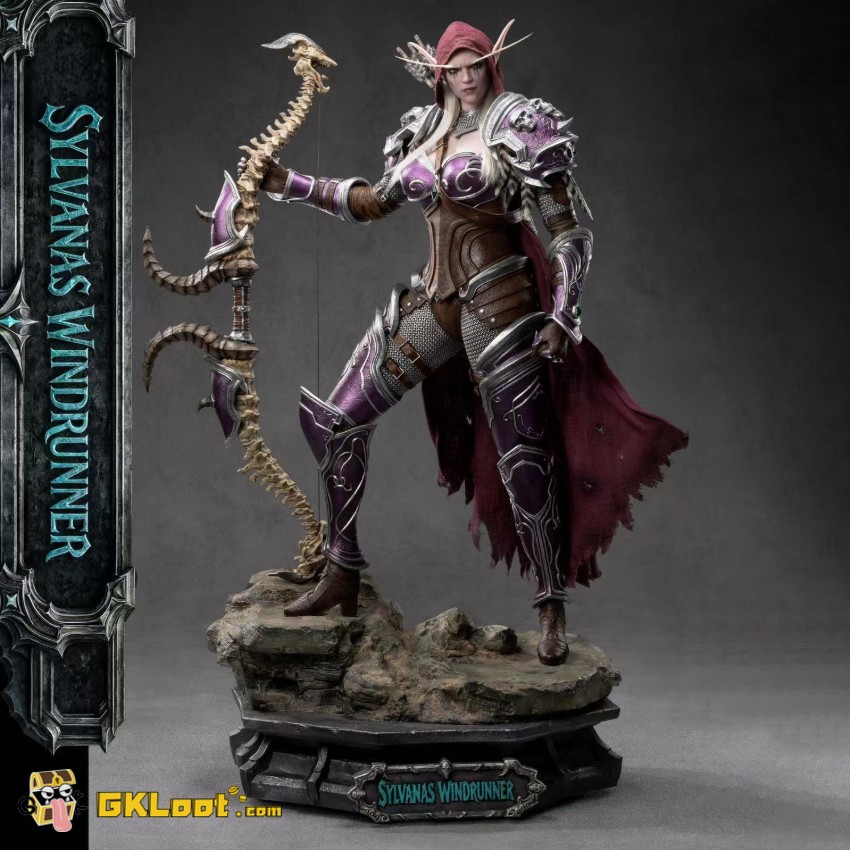 GNT Studio World of Warcraft Sylvanas Windrunner Statue - View 1 GNT Studio World of Warcraft Sylvanas Windrunner Statue - View 1