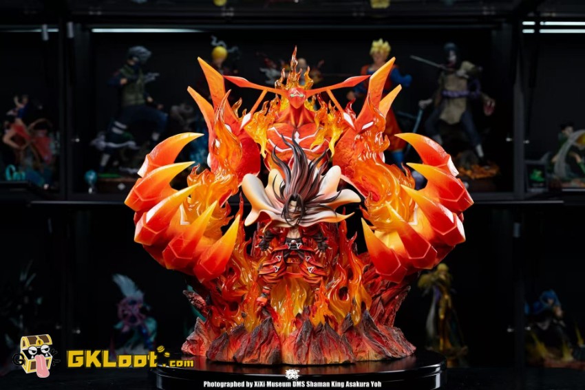 Dreammaker Studio Shaman King Hao Asakura Statue w/ LED - View 2 Dreammaker Studio Shaman King Hao Asakura Statue w/ LED - View 2