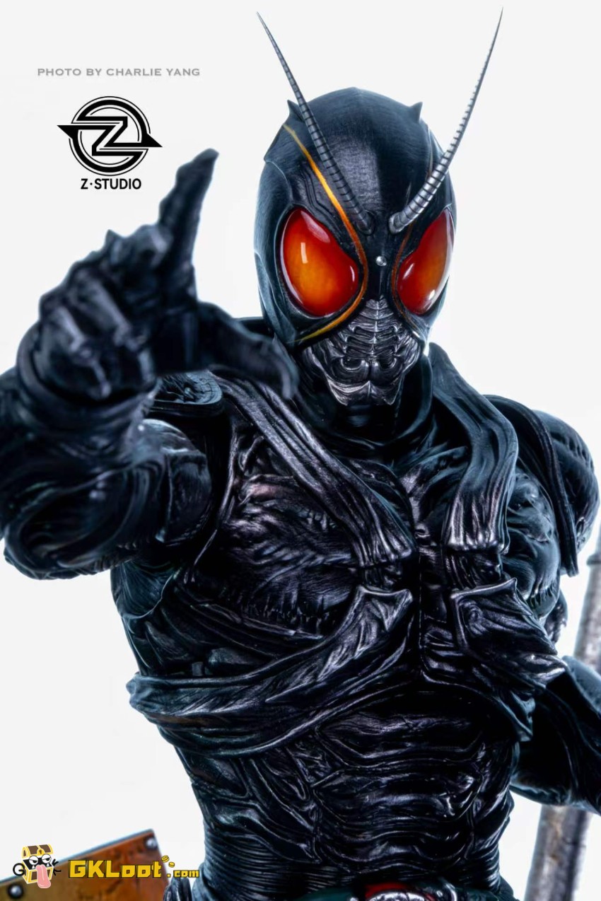 Z Studio 1/7 Kamen Rider Black Sun Statue w/ LED - View 10 Z Studio 1/7 Kamen Rider Black Sun Statue w/ LED - View 10