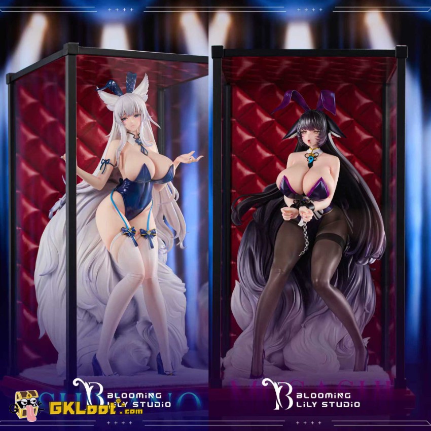 Blooming Lily Studio 1/4 Azur Lane IJN Musashi & IJN Shinano Statue - View 1 Blooming Lily Studio 1/4 Azur Lane IJN Musashi & IJN Shinano Statue - View 1