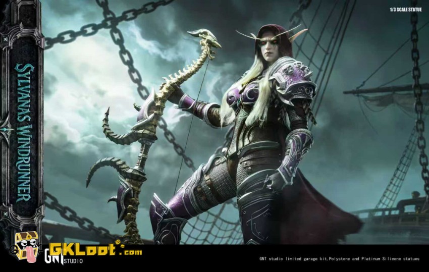 GNT Studio World of Warcraft Sylvanas Windrunner Statue - View 2 GNT Studio World of Warcraft Sylvanas Windrunner Statue - View 2