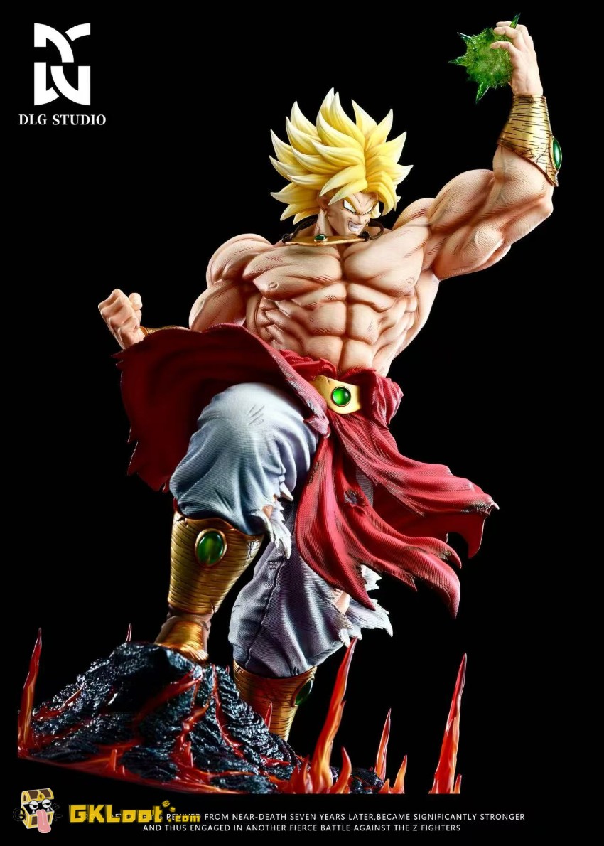 DLG Studio Dragon Ball Broly Statue w/ LED - View 13 DLG Studio Dragon Ball Broly Statue w/ LED - View 13