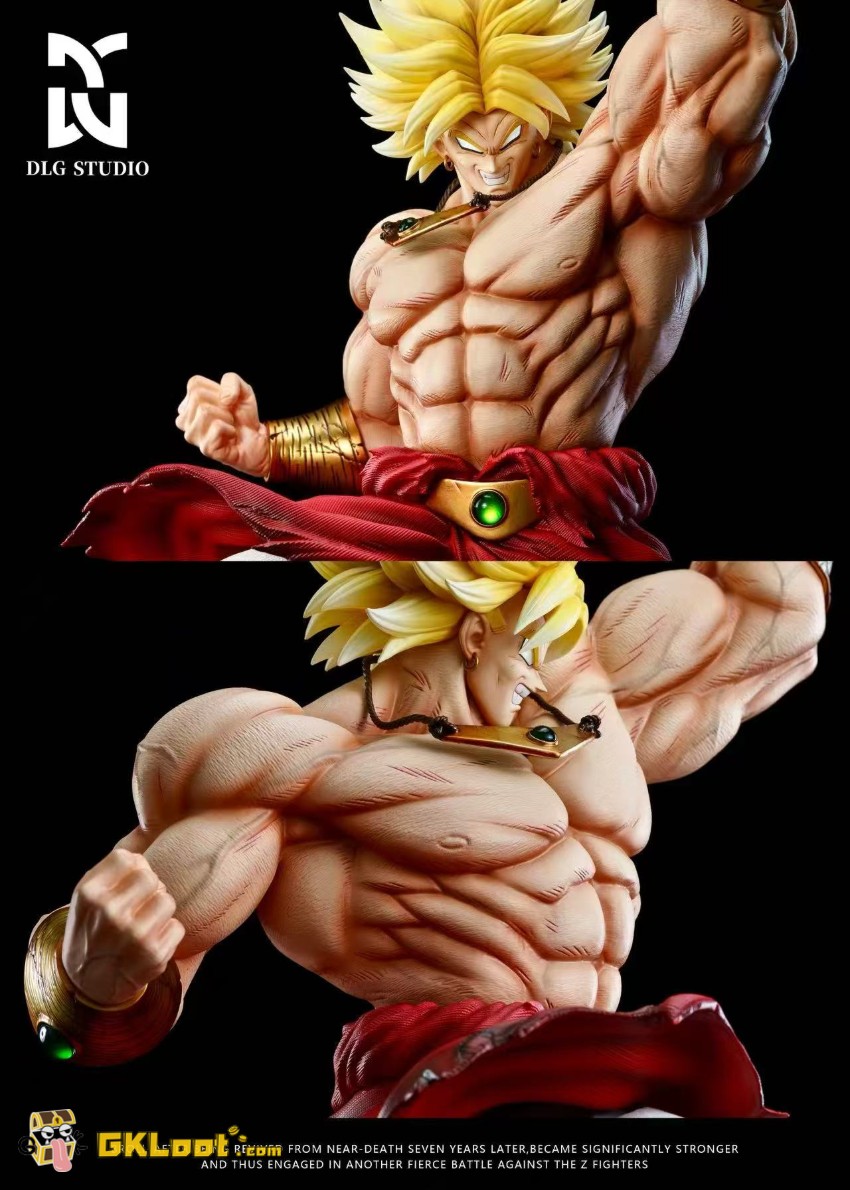 DLG Studio Dragon Ball Broly Statue w/ LED - View 14 DLG Studio Dragon Ball Broly Statue w/ LED - View 14
