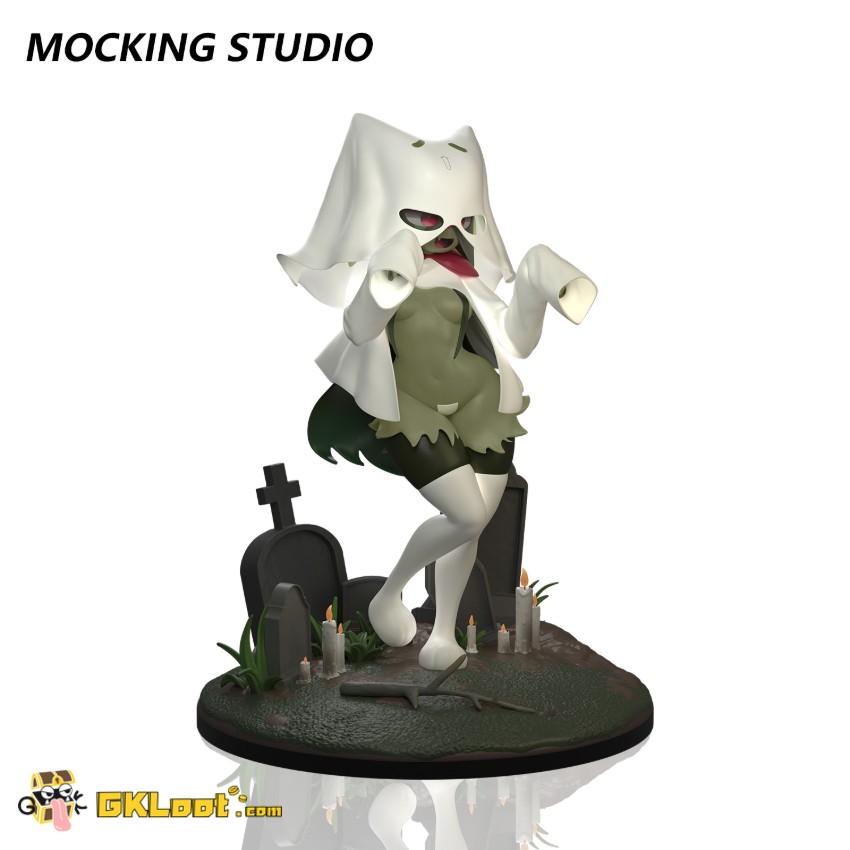 Mocking Studio 1/8 Pokémon Meowscarada Statue - View 2 Mocking Studio 1/8 Pokémon Meowscarada Statue - View 2