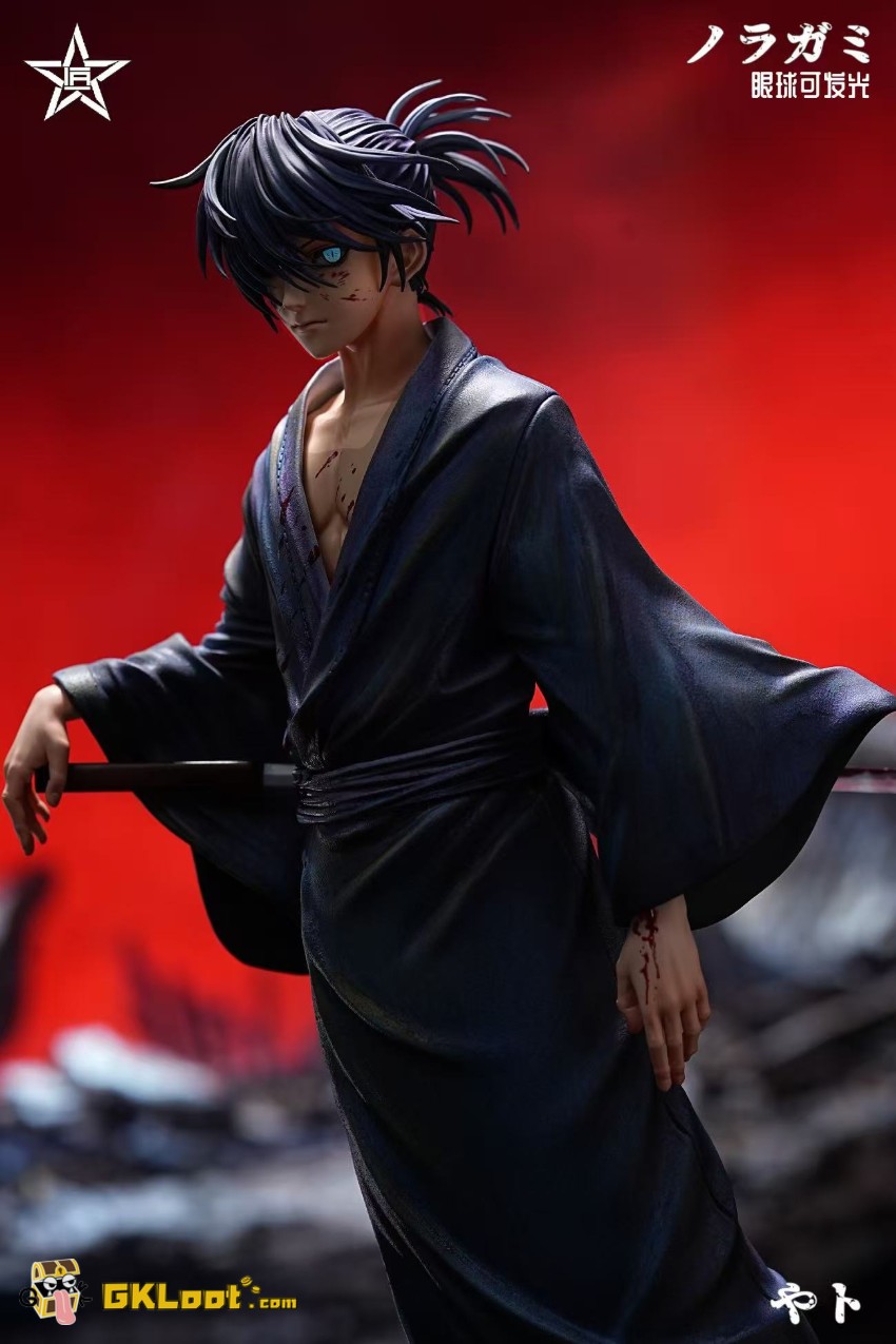 JiangXing Studio 1/6 Noragami Yato Statue w/ LED - View 7 JiangXing Studio 1/6 Noragami Yato Statue w/ LED - View 7