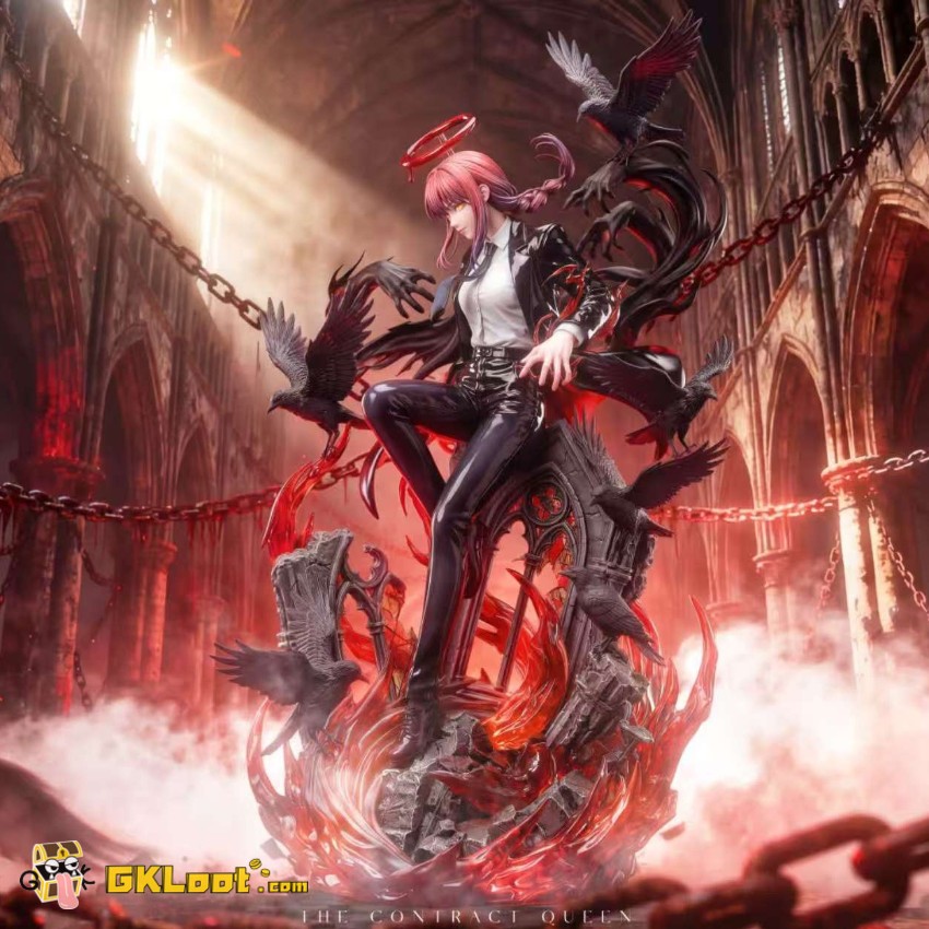 Li Yue Studio 1/6 Chainsaw Man Makima Statue - View 1 Li Yue Studio 1/6 Chainsaw Man Makima Statue - View 1