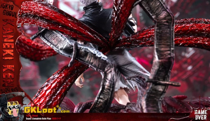 Game Over Studio 1/6 Tokyo Ghoul Kaneki Ken Statue - View 8 Game Over Studio 1/6 Tokyo Ghoul Kaneki Ken Statue - View 8