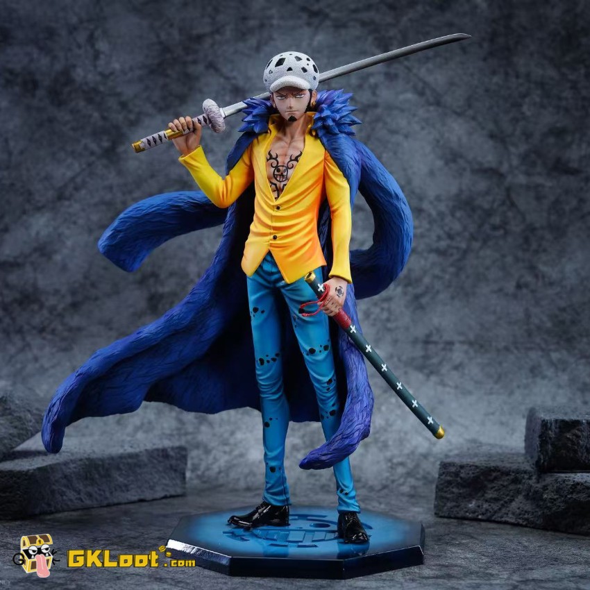 A PLUM BLOSSOM Studio 1/8 One Piece Trafalgar D. Water Law Statue - View 1 A PLUM BLOSSOM Studio 1/8 One Piece Trafalgar D. Water Law Statue - View 1