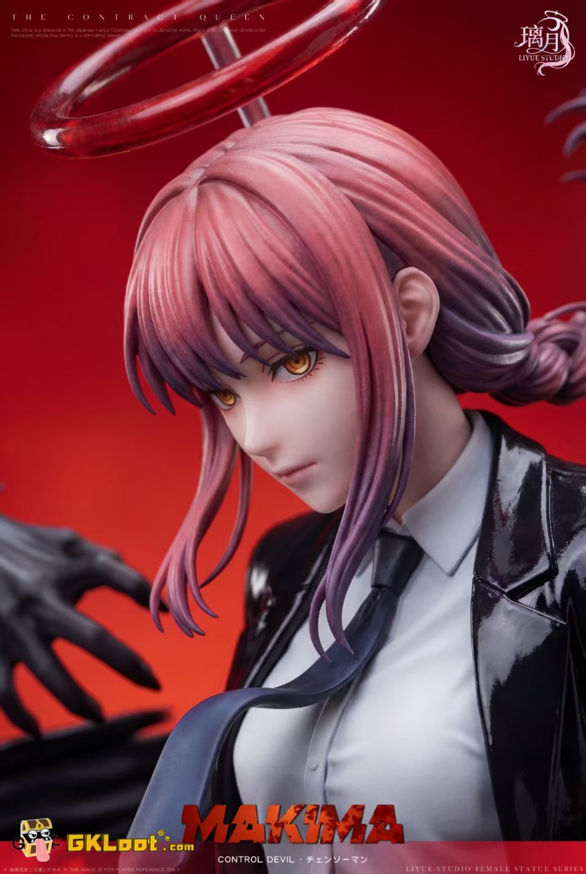 Li Yue Studio 1/6 Chainsaw Man Makima Statue - View 8 Li Yue Studio 1/6 Chainsaw Man Makima Statue - View 8
