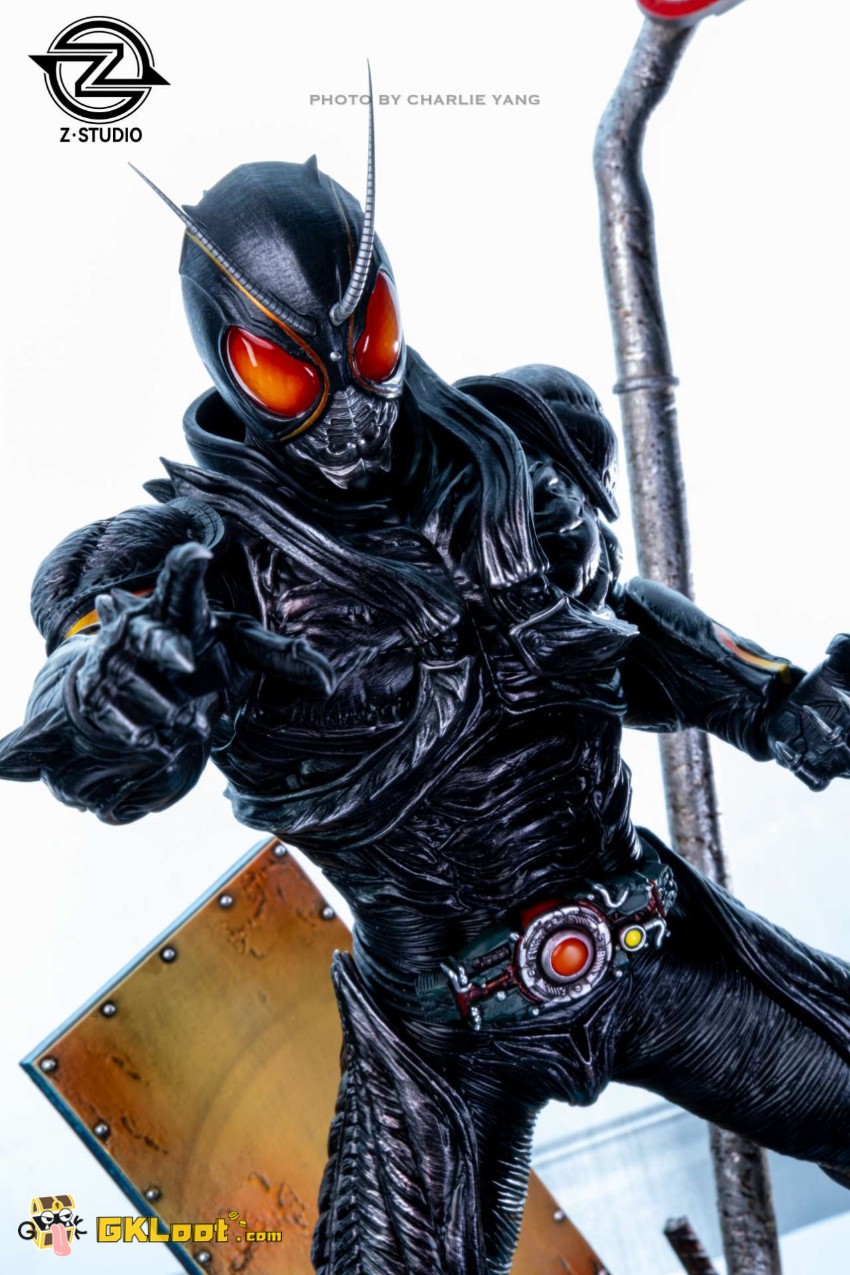 Z Studio 1/7 Kamen Rider Black Sun Statue w/ LED - View 8 Z Studio 1/7 Kamen Rider Black Sun Statue w/ LED - View 8