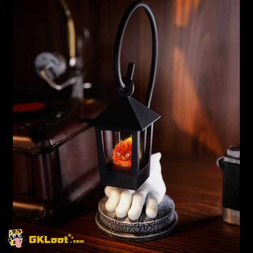 Lucky Studio Howl's Moving Castle Calcifer Statue w/ LED - View 1 Lucky Studio Howl's Moving Castle Calcifer Statue w/ LED - View 1