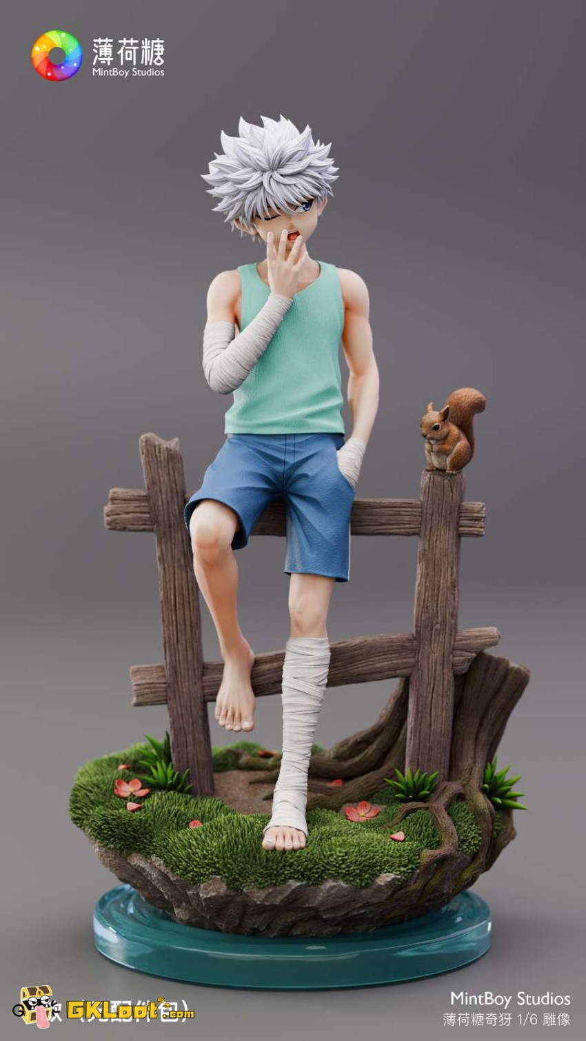 MintBoy Studio 1/6 Hunter × Hunter Killua Zoldyck Statue - View 5 MintBoy Studio 1/6 Hunter × Hunter Killua Zoldyck Statue - View 5