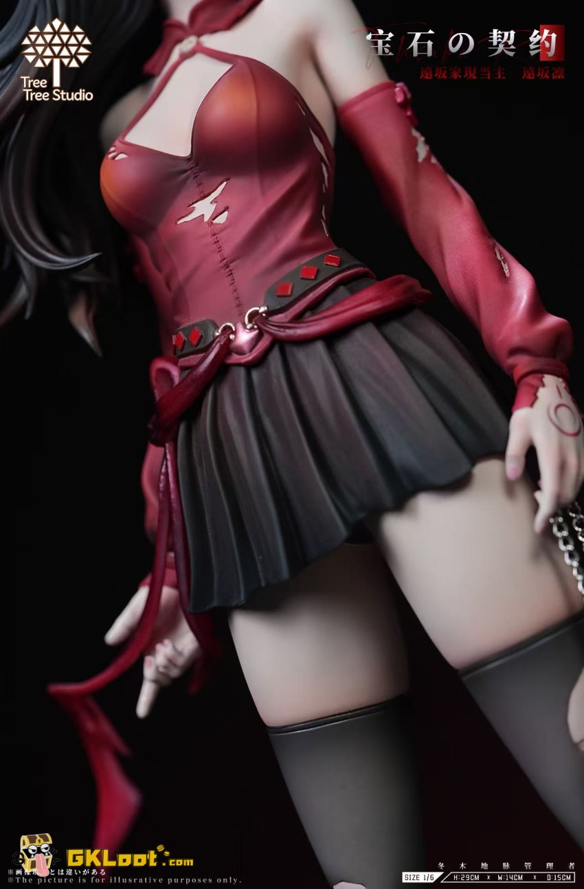 TreeTree Studio Fate/Stay Night Tohsaka Rin Statue - View 8 TreeTree Studio Fate/Stay Night Tohsaka Rin Statue - View 8