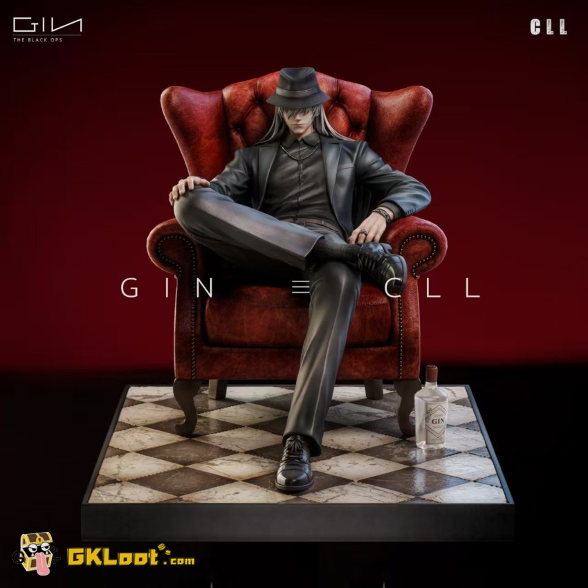 CLL Studio 1/6 Detective Conan Gin Statue - View 1 CLL Studio 1/6 Detective Conan Gin Statue - View 1