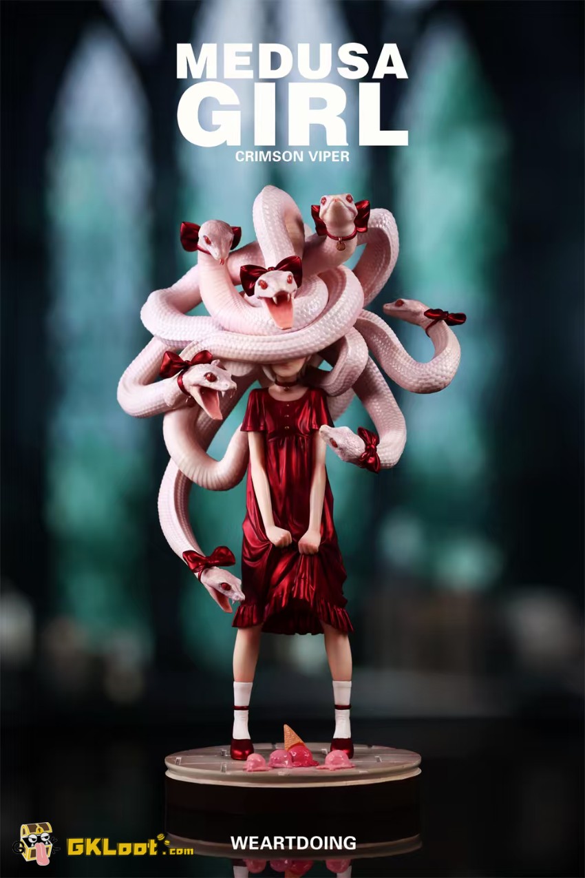 WeArtDoing Studio Original Medusa Girl Statue - View 2 WeArtDoing Studio Original Medusa Girl Statue - View 2