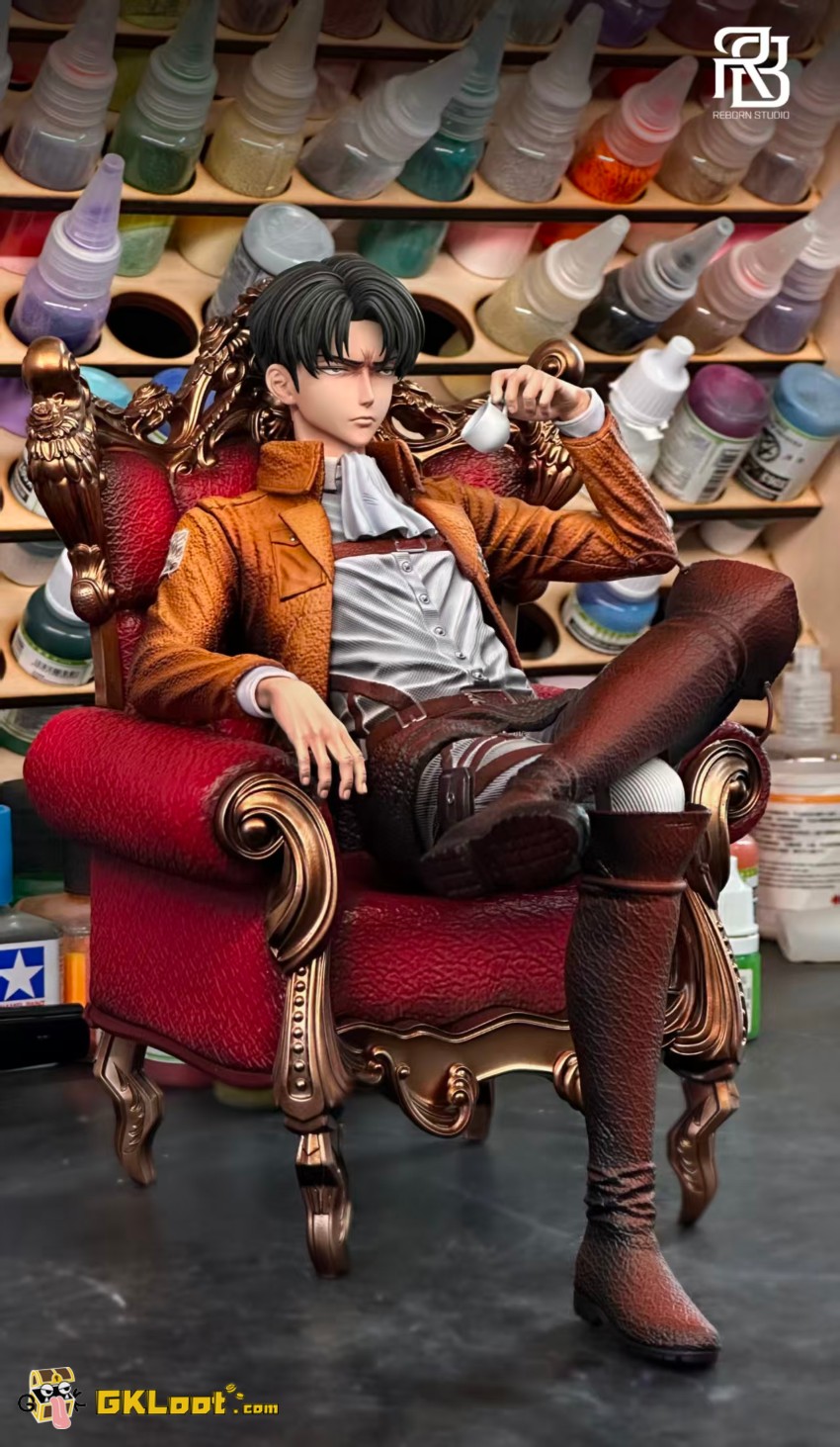 Reborn Studio 1/6 Attack on Titan Levi Ackerman Statue - View 2 Reborn Studio 1/6 Attack on Titan Levi Ackerman Statue - View 2