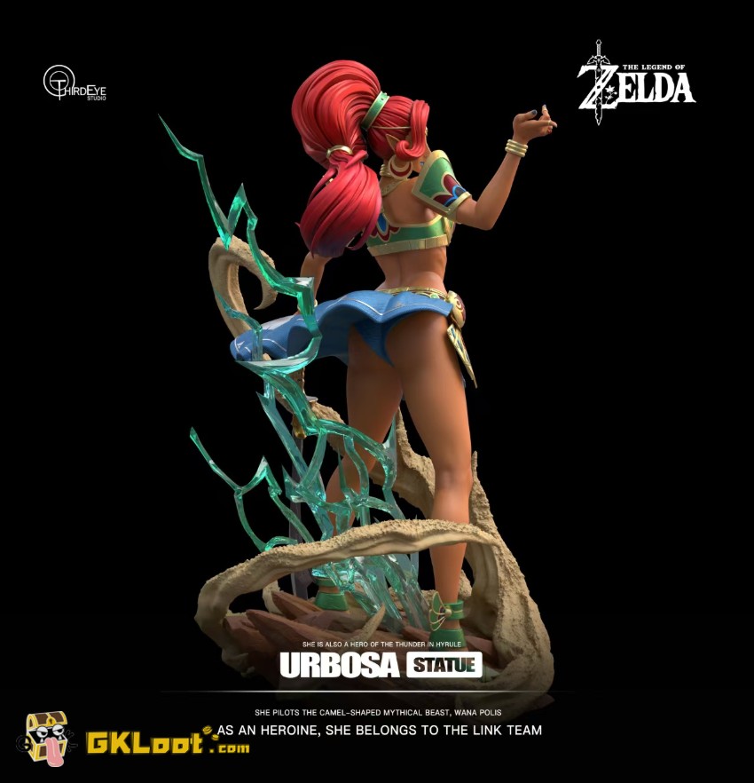 Third Eye Studio The Legend of Zelda Urbosa Statue - View 3 Third Eye Studio The Legend of Zelda Urbosa Statue - View 3