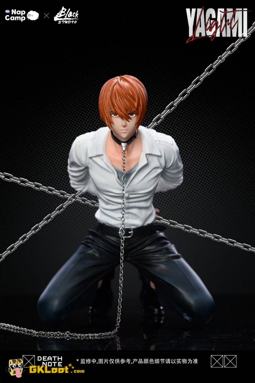 Black & Nap Camp Studio Death Note Light Yagami Statue - View 7 Black & Nap Camp Studio Death Note Light Yagami Statue - View 7
