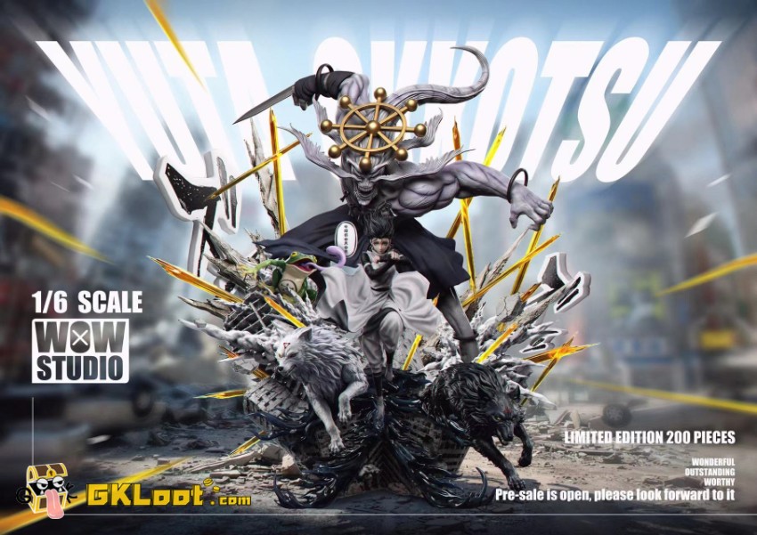 WOW Studio 1/6 Jujutsu Kaisen Yuka Okkotsu Statue - View 4 WOW Studio 1/6 Jujutsu Kaisen Yuka Okkotsu Statue - View 4