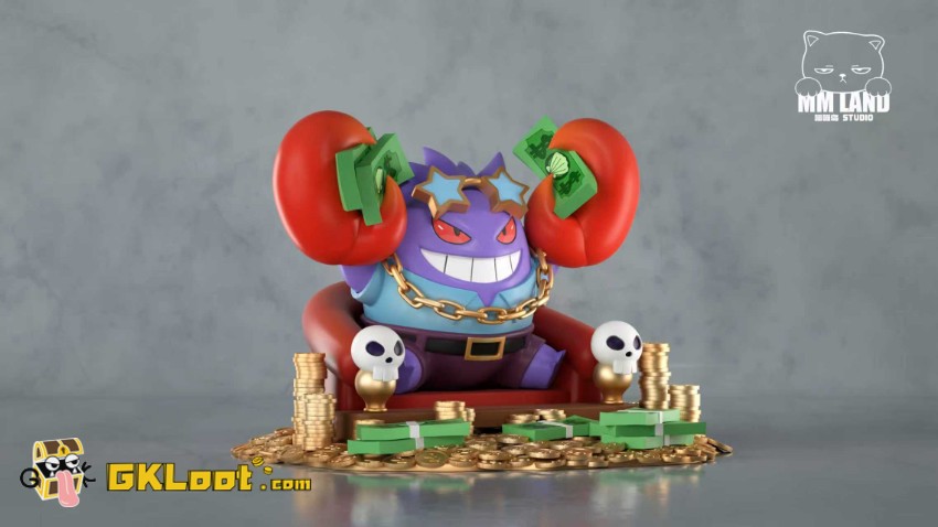 Mmland Studio Pokémon Gengar Statue - View 6 Mmland Studio Pokémon Gengar Statue - View 6