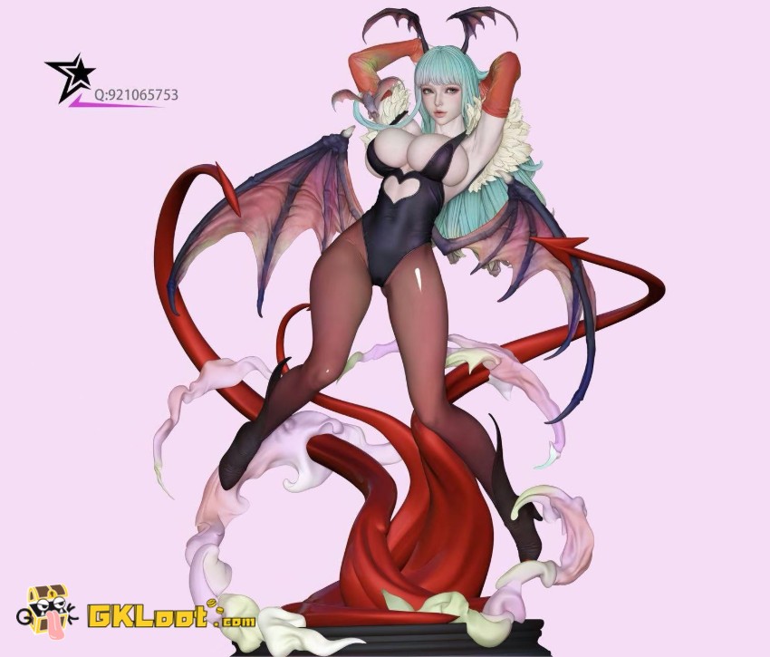 Star Studio 1/4 Darkstalkers Morrigan Aensland Statue - View 3 Star Studio 1/4 Darkstalkers Morrigan Aensland Statue - View 3