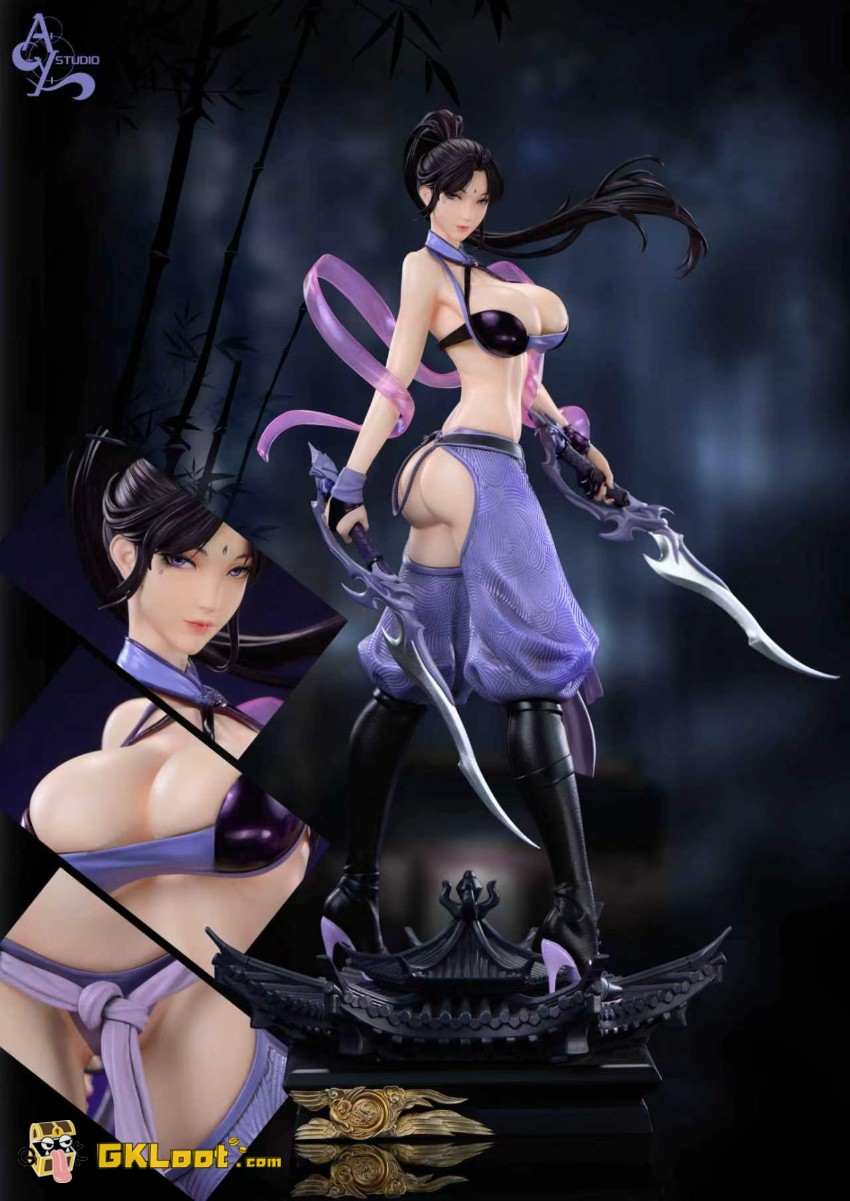 Acy Studio 1/6 Original Qing Dai & Zi Chen Statue - View 10 Acy Studio 1/6 Original Qing Dai & Zi Chen Statue - View 10