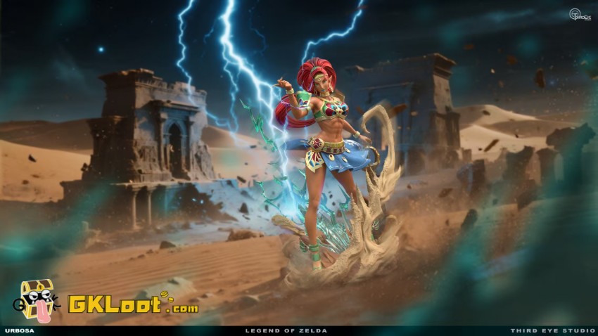 Third Eye Studio The Legend of Zelda Urbosa Statue - View 2 Third Eye Studio The Legend of Zelda Urbosa Statue - View 2