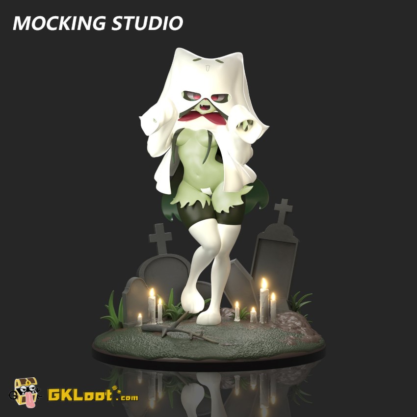 Mocking Studio 1/8 Pokémon Meowscarada Statue - View 1 Mocking Studio 1/8 Pokémon Meowscarada Statue - View 1
