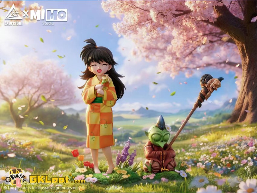 Exorcism & Mimo Studio 1/6 Inuyasha Rin & Jaken Statue - View 1 Exorcism & Mimo Studio 1/6 Inuyasha Rin & Jaken Statue - View 1