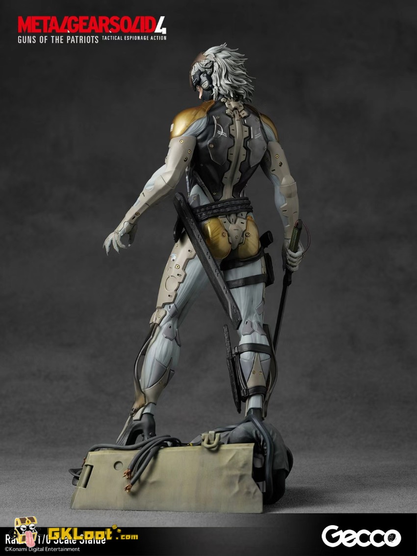 Gecco Studio 1/6 Metal Gear Raiden Statue - View 3 Gecco Studio 1/6 Metal Gear Raiden Statue - View 3