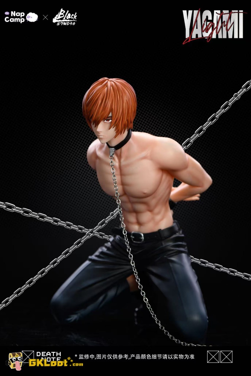 Black & Nap Camp Studio Death Note Light Yagami Statue - View 4 Black & Nap Camp Studio Death Note Light Yagami Statue - View 4