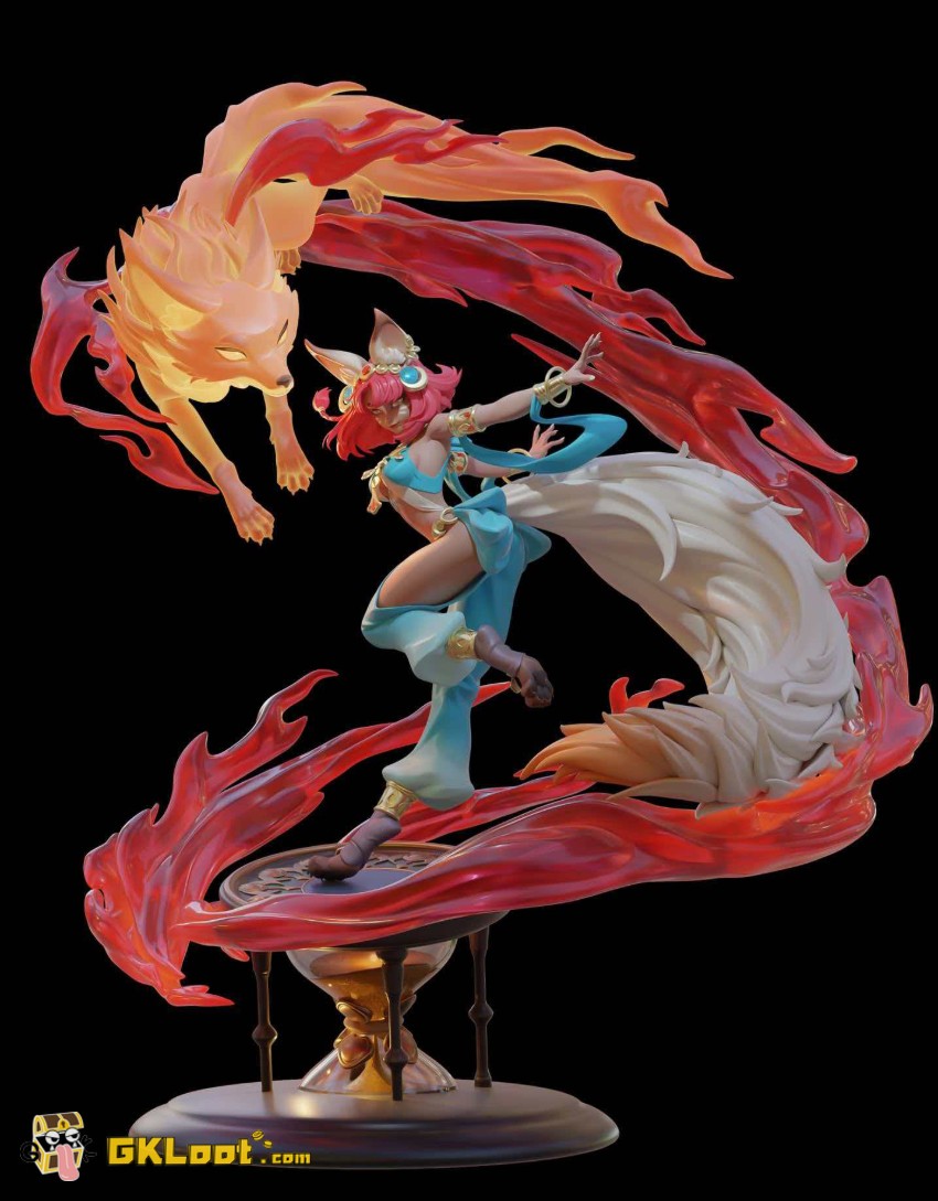 XC Studio 1/6 League of Legends Ahri Statue - View 10 XC Studio 1/6 League of Legends Ahri Statue - View 10
