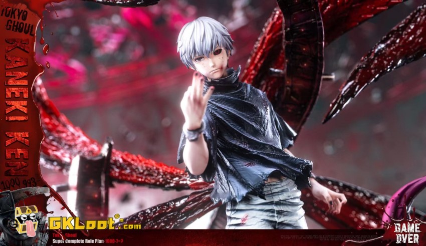 Game Over Studio 1/6 Tokyo Ghoul Kaneki Ken Statue - View 10 Game Over Studio 1/6 Tokyo Ghoul Kaneki Ken Statue - View 10