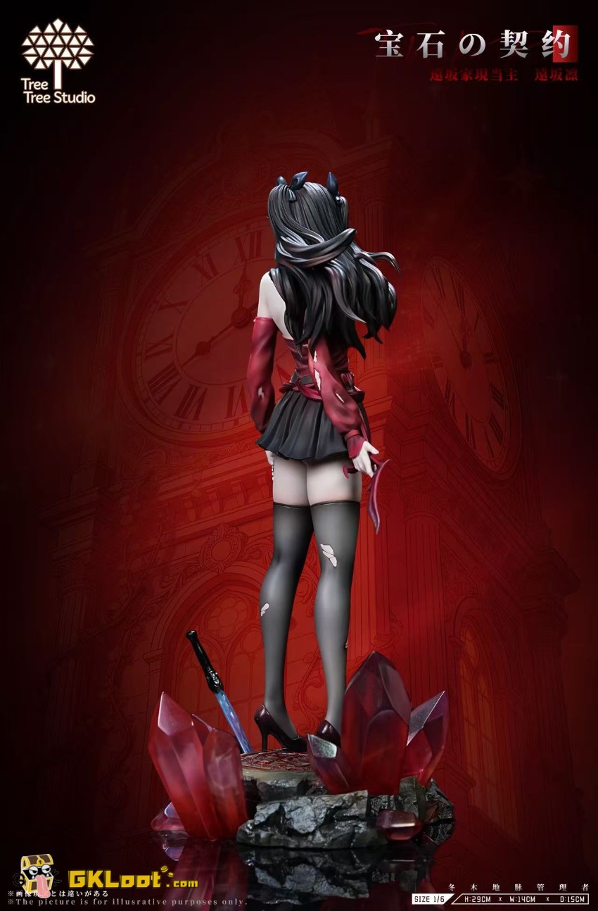 TreeTree Studio Fate/Stay Night Tohsaka Rin Statue - View 5 TreeTree Studio Fate/Stay Night Tohsaka Rin Statue - View 5