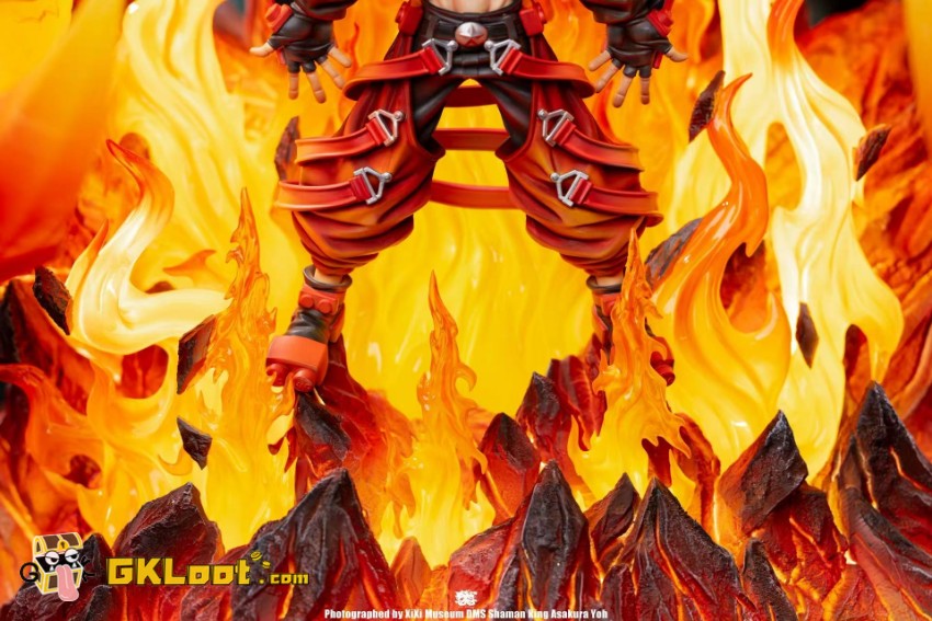 Dreammaker Studio Shaman King Hao Asakura Statue w/ LED - View 6 Dreammaker Studio Shaman King Hao Asakura Statue w/ LED - View 6