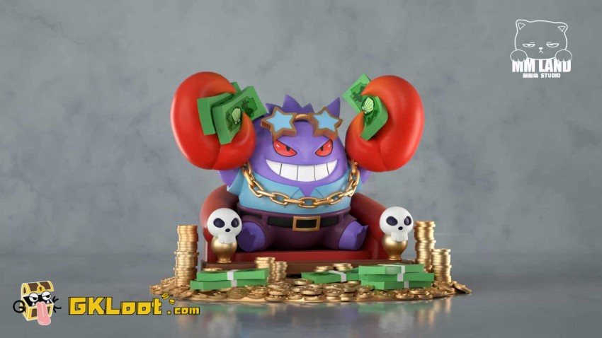 Mmland Studio Pokémon Gengar Statue - View 3 Mmland Studio Pokémon Gengar Statue - View 3